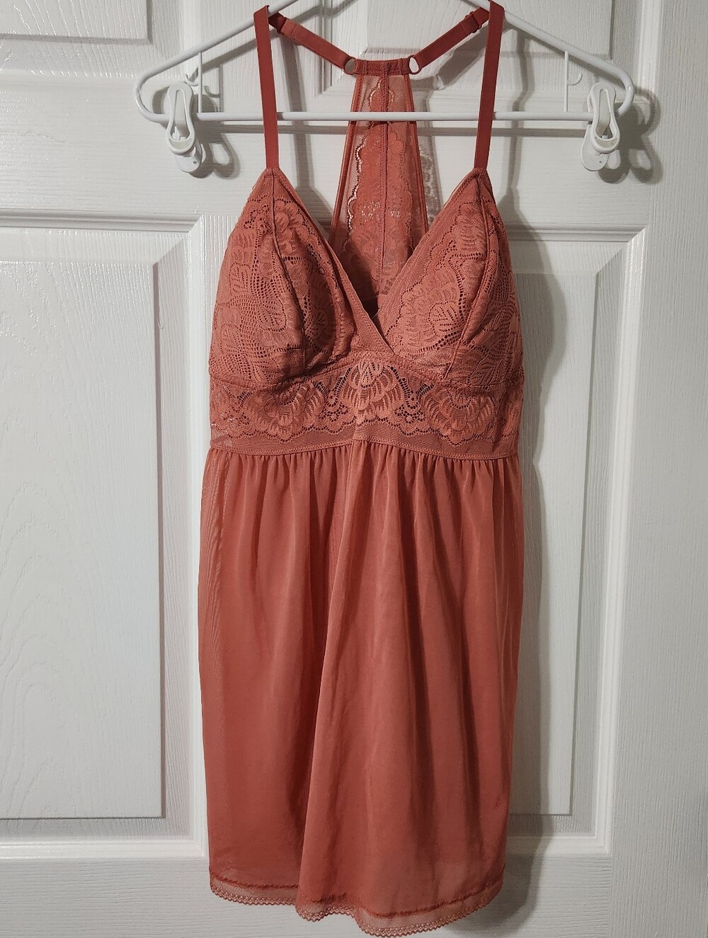 Auden Babydoll Light Coral, Nightgown, Size L